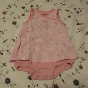 Carter's Pink Romper for Baby Girls